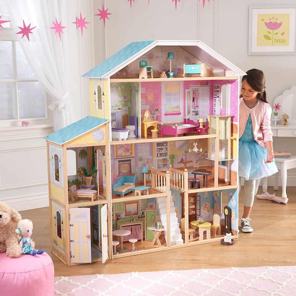 Best dollhouse overall: KidKraft Majestic Mansion Dollhouse