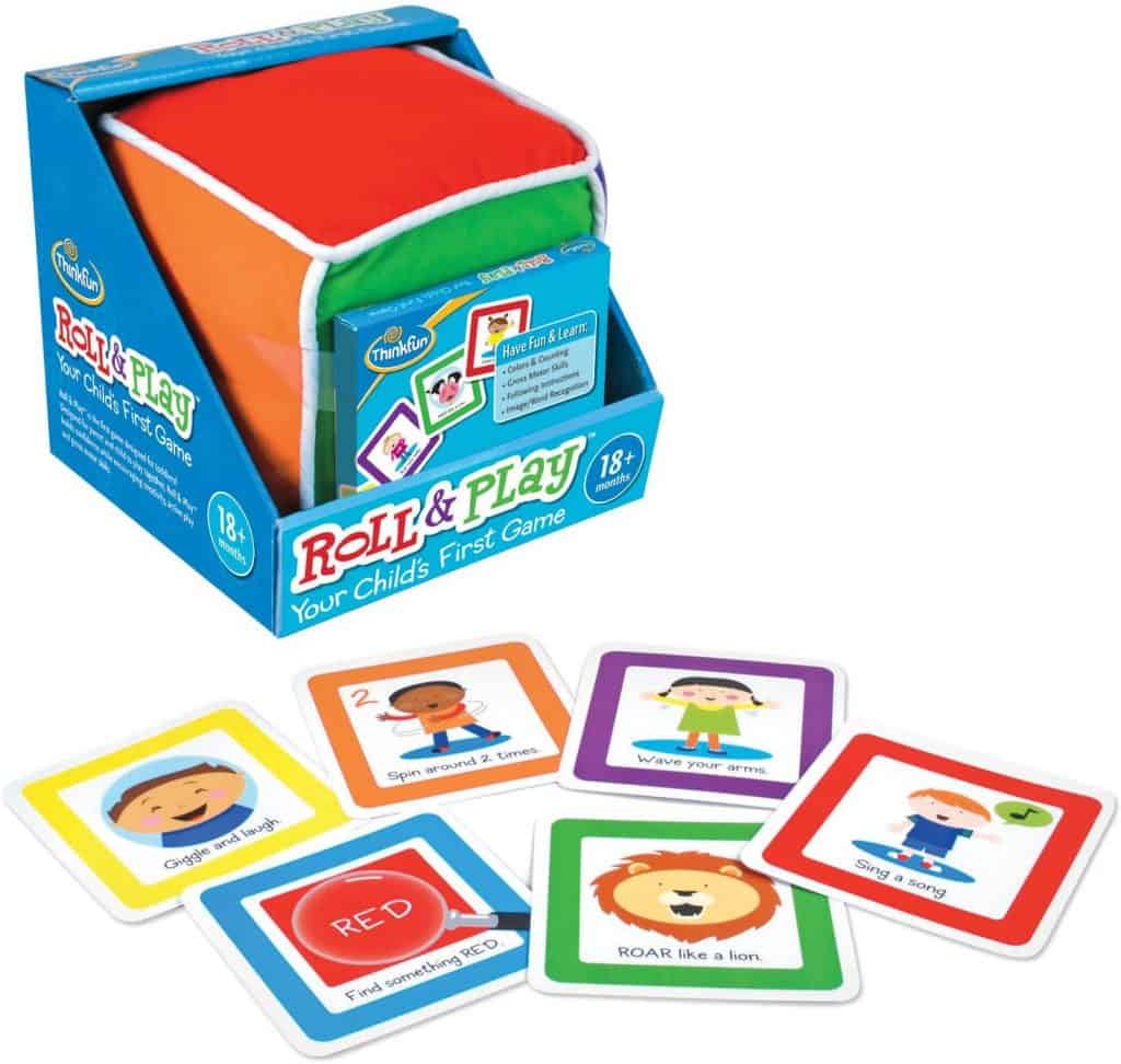 ThinkFun Roll and Play Game for Toddlers