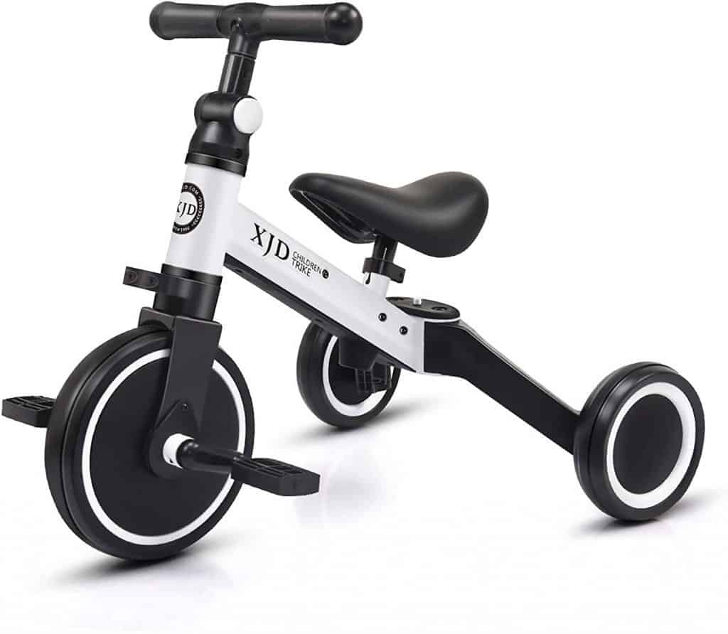 Best tricycles for 1-year-olds: XJD 3 in 1 Kids Tricycle